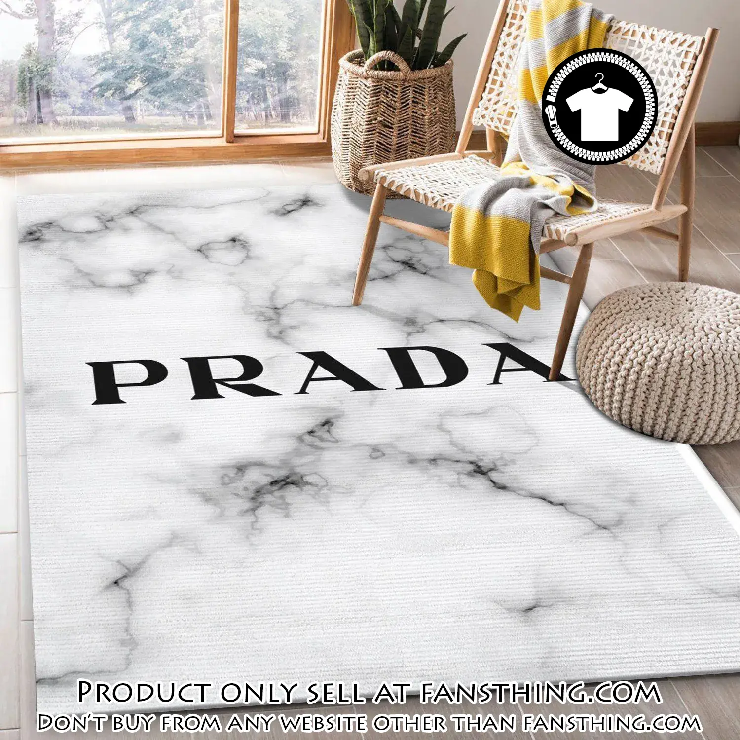 Prada area rug bedroom rug christmas gift us decor fst5645718